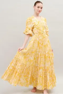 極美品】ヴェルニカ 現行品 ボタニカルフラワーロングカシュクール