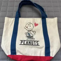 PEANUTS チャーリーブラウン キャンバス トートバック　スヌーピーのサムネイル