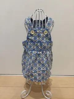 犬服　小花柄ワンピース