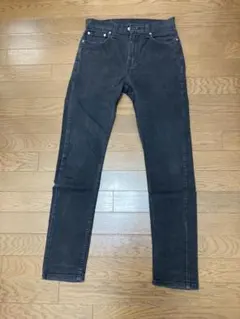 リーバイス　510黒スキニーデニム W30 L32