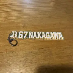 オリックス中川　B 67 NAKAGAWA アクリルキーホルダー