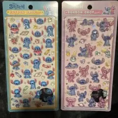 正規品　ボンボンドロップシール　ディズニー　スティッチ 2枚セット　第二弾