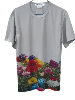COMME des GARCONS Tシャツ 花 コムデギャルソン コムデギャルソンCOMME des GARCONS Jingle Flower フラワーフォト