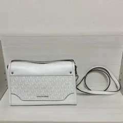 MICHAEL KORS ロゴ ショルダーバッグ ホワイト