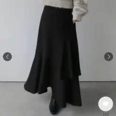 ティアードロングスカート