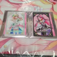 キュアズキューン&キュアキッス　クリアカード2点セット