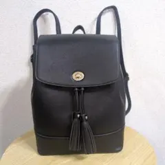 美品・A4収納可】COACH タッセル ターンロック ツートン トートバッグ 