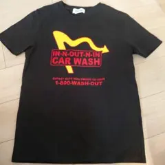 BROW IN-N-OUT-N-IN Tシャツ ブラック