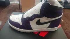 NIKE エアジョーダン1 RETRO HIGH OG COURT PURPLE