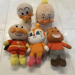 アンパンマン　ぷりちぃビーンズ5体セット