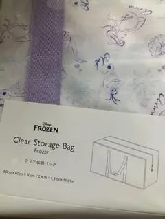 Disney Frozen クリア収納バッグ 80x40x30cmのサムネイル