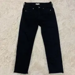 アース　ブラック スキニーデニム S