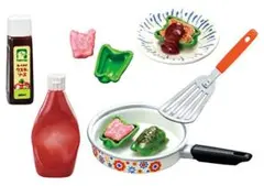 ほっと幸せ、わが家の味　じゅーじゅー、ピーマンの肉詰め焼けたよ！のサムネイル