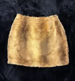 ブラウンファータイトミニスカート