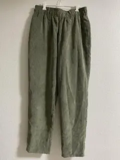 コーデュロイ イージーパンツ オリーブグリーン