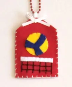 部活応援☆フェルト ハンドメイド【スポーツドリンク＆ボール】お守り