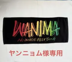 WANIMA タオル NO IMAGE FELT THING
