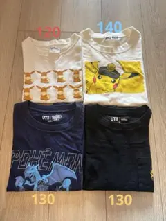 《中古》ポケモン⭐️半袖Tシャツ⭐️4種のサムネイル