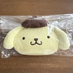 【新品未開封】ポムポムプリン 顔型ポーチ　ラブラリーバイフェイラー コラボ 新品未開封】ポムポムプリン 顔型ポーチ ラブラリーバイフェイラー