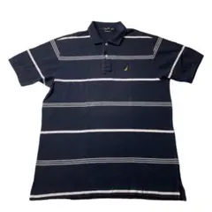 NAUTICA ノーティカ ネイビー　ボーダー　半袖Tシャツ