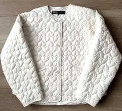 ちょこ様　ZARA ハートキルティングジャケット
