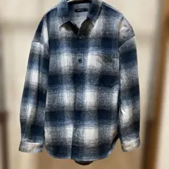 CHIP CLIP チェック柄シャツジャケット L
