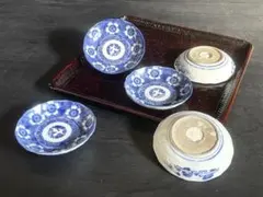 骨董 豆皿 木瓜形 菱形等 8種8枚 骨董 アンティーク - メルカリ