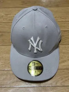 NEW ERA 59FIFTY NY ヤンキース キャップ グレー 7のサムネイル