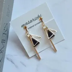 【クリップ イヤリング 】2点目-100円 ピアス 変更可能 チャーム 3角