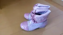 【axes femme】ピンクのハート柄ブーツ　Lサイズのサムネイル