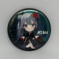 初音ミク ミクCULTURE39 2023 COSPLAY メタリック缶バッジ