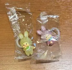 モンチッチ　チムたん　ガチャガチャ　めじるしアクセサリー　カプセルトイ セット