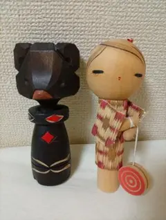 箱付き】邪神ちゃんドロップキック 卯三郎こけし kokechi 木製 - メルカリ