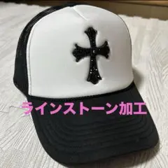 OTTO メッシュキャップ　十字架　ブラック　ホワイト