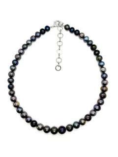 セール☆美品☆希少 黒蝶本真珠ネックレス ９.６-１２ミリ ブラック 限定セール☆美品☆希少 黒蝶本真珠ネックレス 9.6-12ミリ