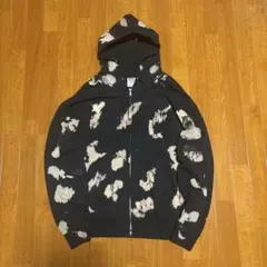 BEN DAVIS タイダイ ジップアップパーカー