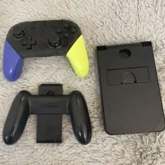 Switch プロコン　スプラトゥーン2デザイン　おまけ付き