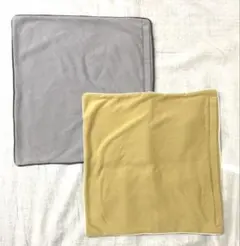 無印良品　綿混パイピングクッションカバー 43×43cm 2枚セットのサムネイル