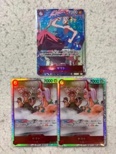 ワンピースカード ヤマト　SR パラレル、SR 2枚
