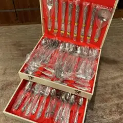 Azuma アズマ ステンレス 未使用/長期保管品 カトラリー 44本セットのサムネイル