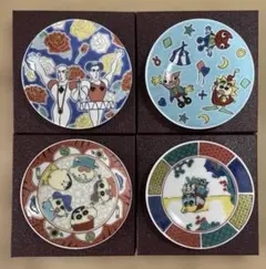 名探偵コナン】九谷焼 豆皿 2枚セット コナンムービー展 - メルカリ