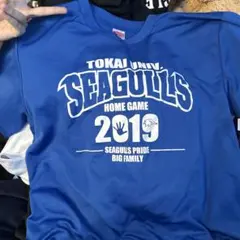 東海大学バスケtシャツ