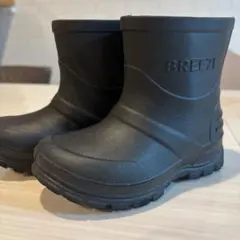 BREEZE 16センチ　レインシューズ　黒　ブラック