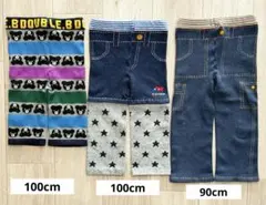 ミキハウス　ダブルビー　レギンス　パンツ　セット