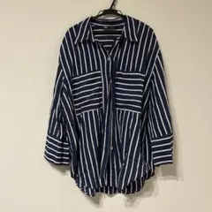 ZARA　ロングシャツのサムネイル