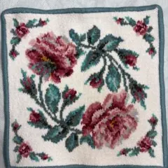 FEILER 薔薇　花柄タオルハンカチ