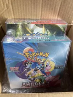 バトルパートナーズ スカーレットex 新品未開封シュリンク付き2box