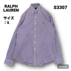 【即購入OK】RALPH LAUREN ギンガムチェックシャツ サイズS