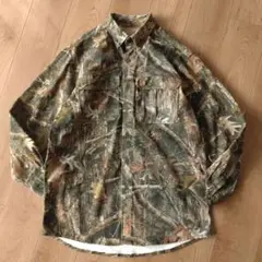 USA製/Duxbak リアルツリーオーバーオール/古着/実寸W56L29 古着 リバティ LIBERTY リアルツリーカモ 迷彩柄 オーバーオール