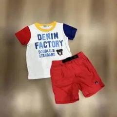 DOUBLE.B カラフルTシャツ&ショートパンツ100サイズ